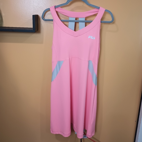 Fila Sport Pink and Gray Sports Athletic Dress size XL NWOT - Picture 4 of 16